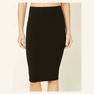 Forever 21  - Stretch-Knit Pencil Skirt - NWT